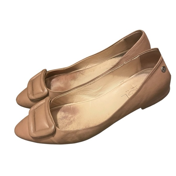 AGL Elegant Tan Women's Flats Size 9 - Picture 2 of 11